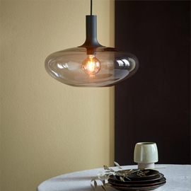 Alton 35cm Pendant Smoke